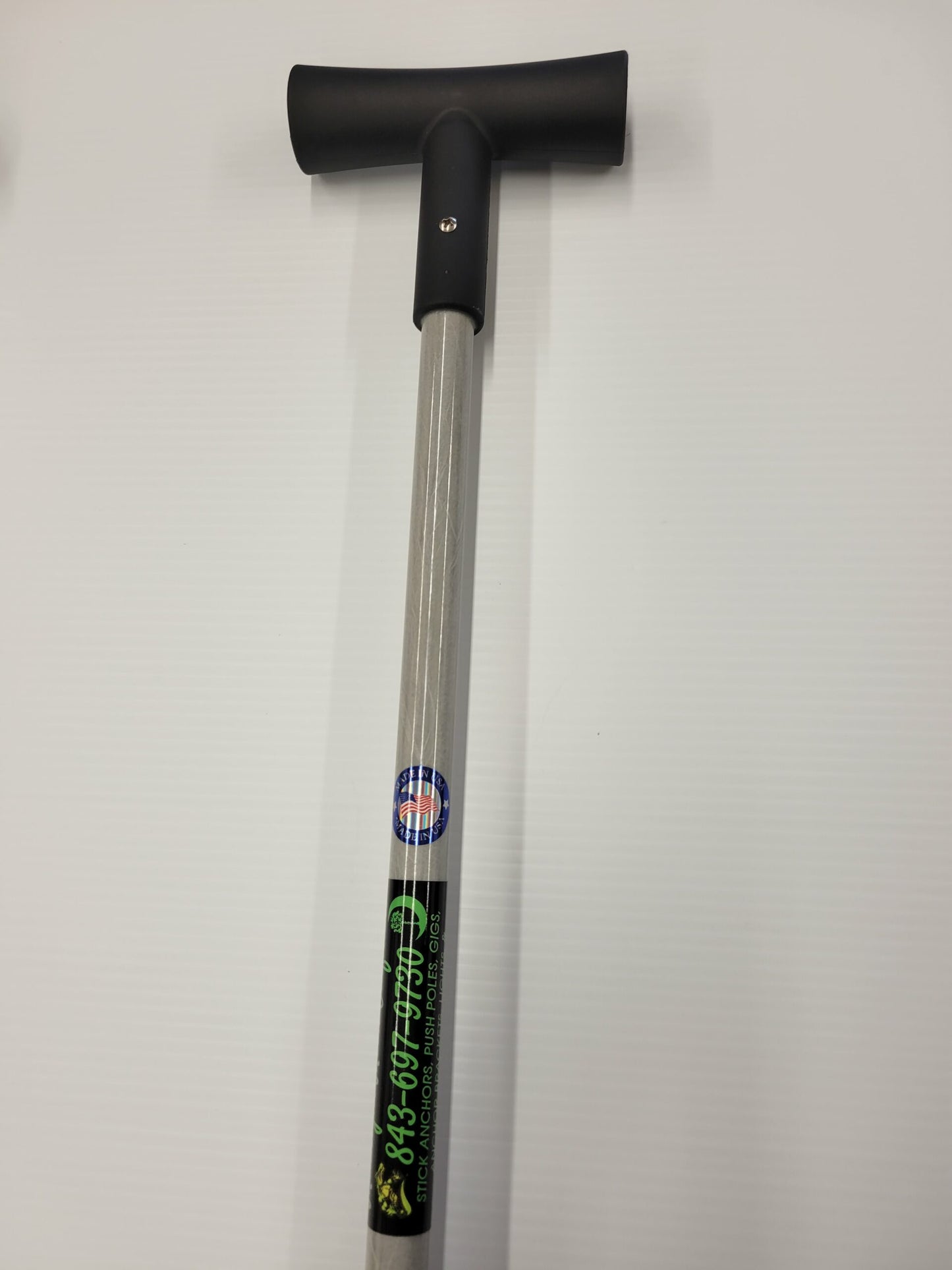 Shallow Water Stick Anchors - 8ft - Light Gray, Two Piece image