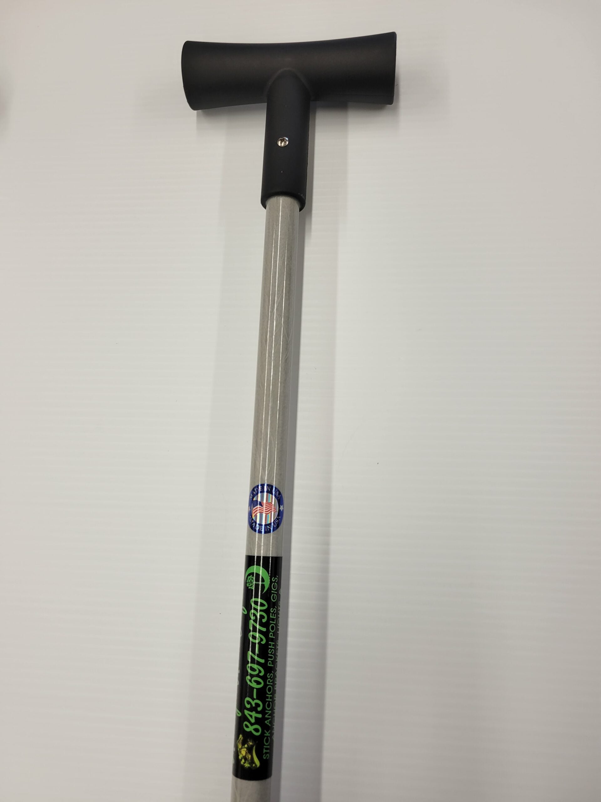 Shallow Water Stick Anchors - 8ft - Light Gray, Two Piece image